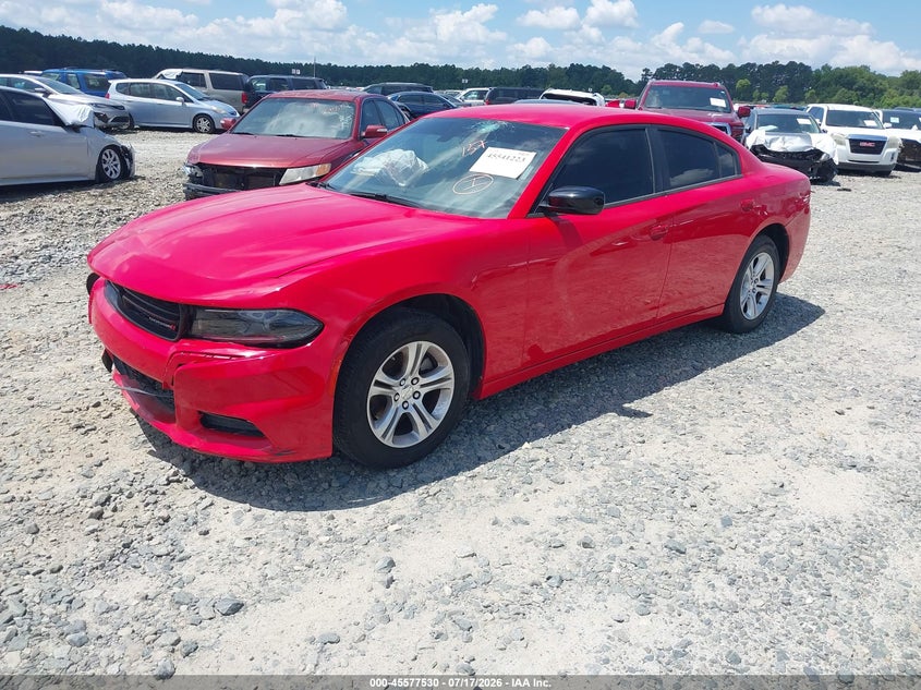 Vin: 2c3cdxbg1ph530492, lot: 46075883, dodge charger sxt 20232