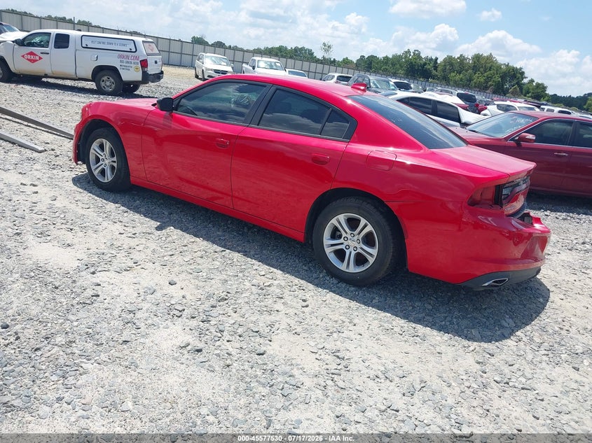 Vin: 2c3cdxbg1ph530492, lot: 46075883, dodge charger sxt 20233