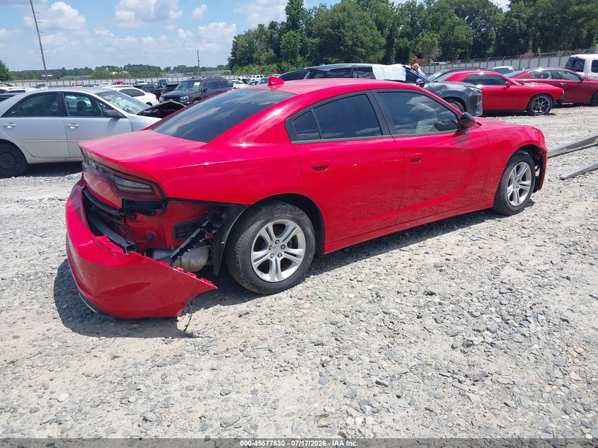 Vin: 2c3cdxbg1ph530492, lot: 46075883, dodge charger sxt 20234