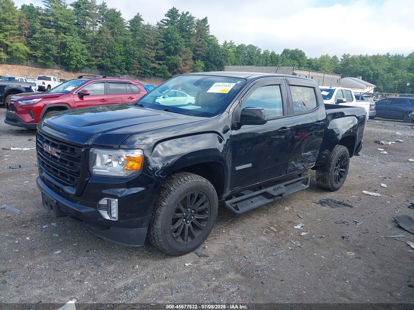 2021 GMC CANYON 4WD SHORT BOX ELEVATION · Фото 2