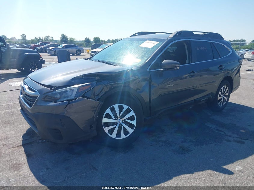 Vin: 4s4btadcxm3168772, lot: 46075907, subaru outback premium 20212