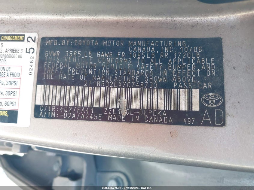 AtlanticExpress - Toyota Corolla
