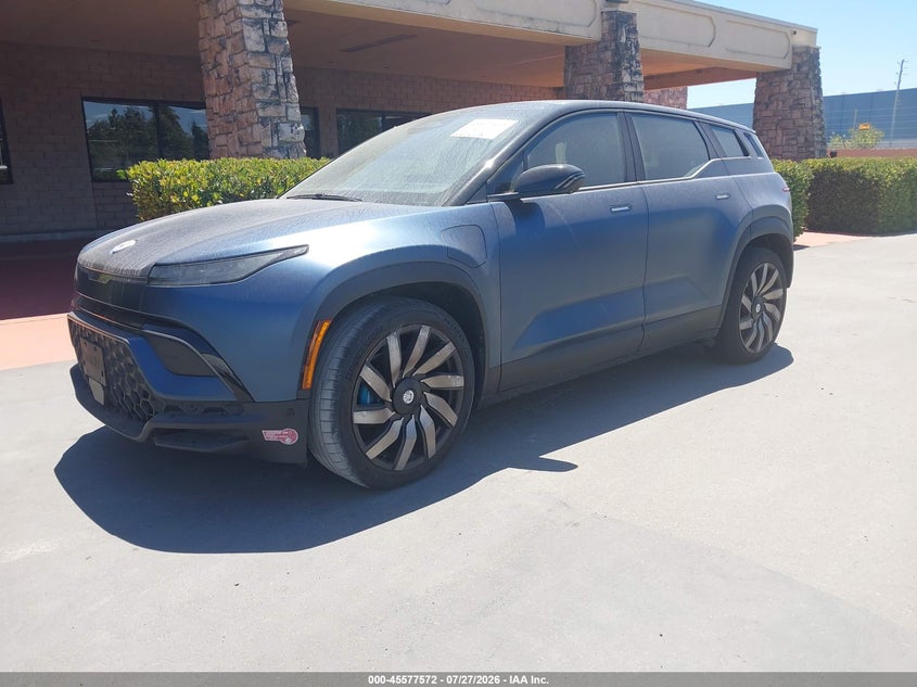 Vin: vcf1zbu23pg004286, lot: 46075925, fisker ocean one 20232