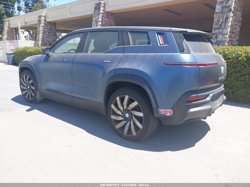 Vin: vcf1zbu23pg004286, lot: 46075925, fisker ocean one 20233