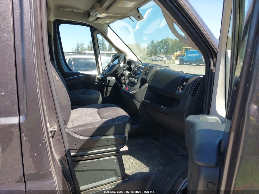 2021 Ram Promaster 3500 High Roof 159 Wb VIN: 3C6MRVHGXME519549 Lot: 45577599