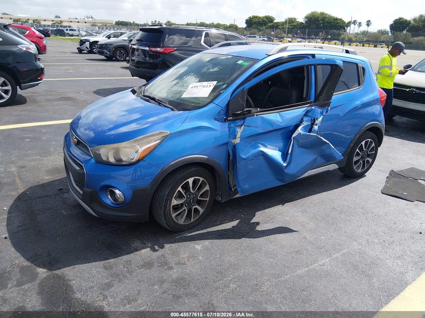 2018 Chevrolet Spark, Left Side, IAAI, VIN KL8CH6SA8JC460868 — photo 2