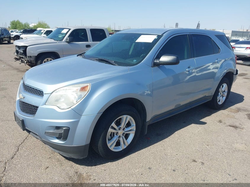 2015 Chevrolet Equinox, Left Rear, IAAI, VIN 2GNALAEK5F6102767 — photo 2