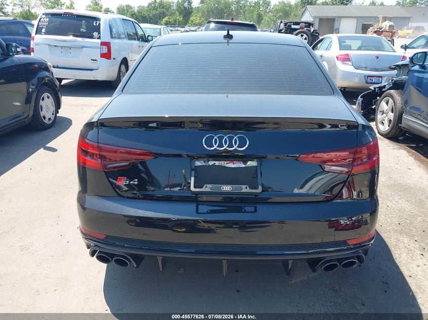 2018 Audi S4 3.0T Premium Plus VIN: WAUB4AF49JA128436 Lot: 45577626