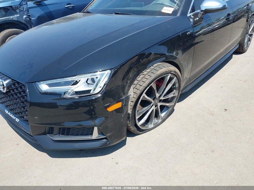 2018 Audi S4 3.0T Premium Plus VIN: WAUB4AF49JA128436 Lot: 45577626