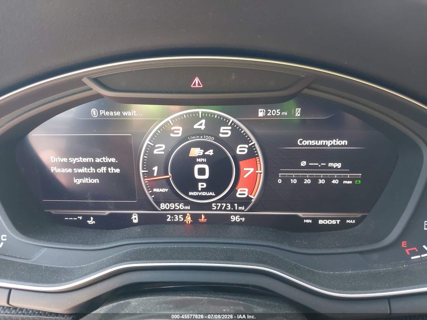 2018 Audi S4 3.0T Premium Plus VIN: WAUB4AF49JA128436 Lot: 45577626