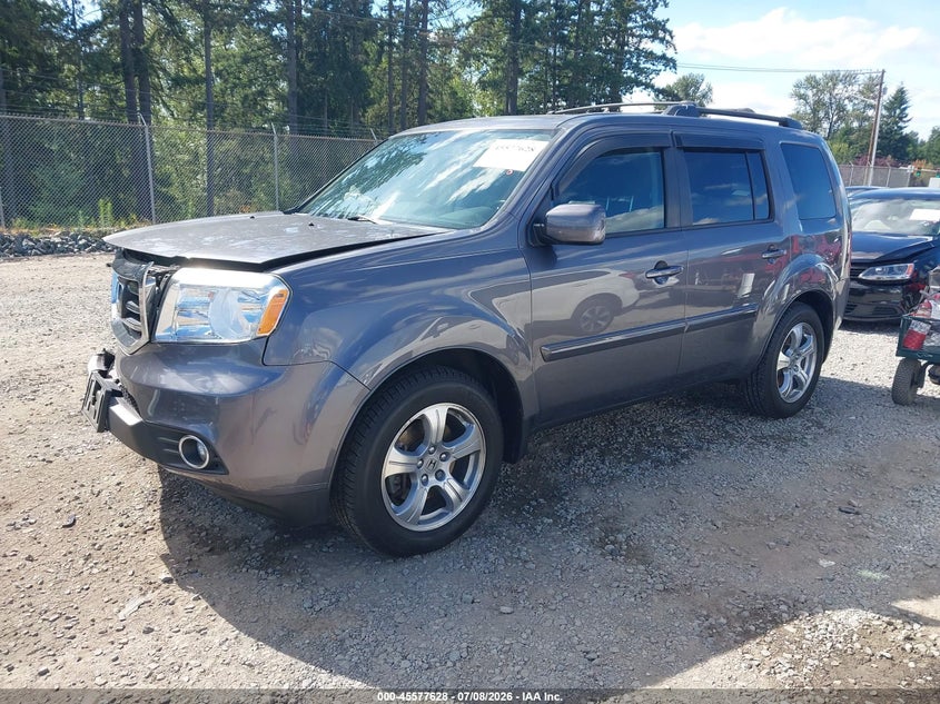 Vin: 5fnyf4h53eb012483, lot: 46075981, honda pilot ex-l 20142