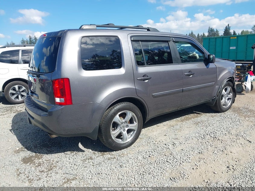 Vin: 5fnyf4h53eb012483, lot: 46075981, honda pilot ex-l 20144