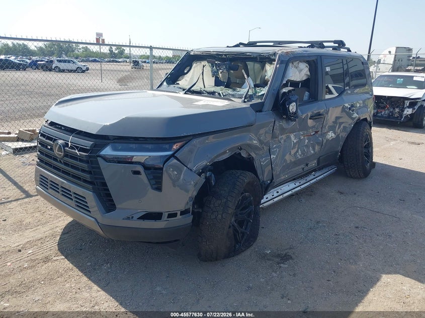 Vin: jtjtbcdx2r5021140, lot: 46075983, lexus gx 550 overtrail 20242
