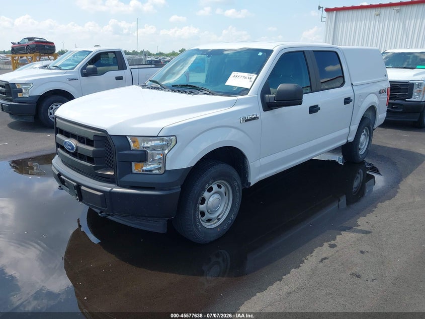 2017 Ford F-150, Normal Wear & Tear, IAAI, VIN 1FTEW1E83HKE40464 — photo 2