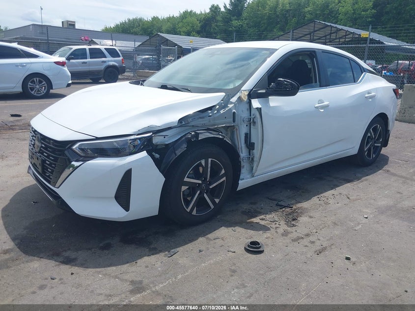 2024 Nissan Sentra Sv Xtronic Cvt, Front End, IAAI, VIN 3N1AB8CV1RY293207 — photo 2
