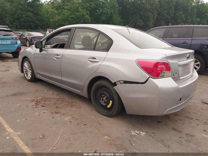 Vin: jf1gjad64eh011873, lot: 46076006, subaru impreza 2.0i premium 20143