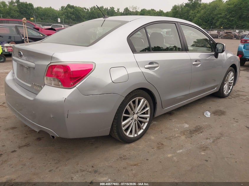 Vin: jf1gjad64eh011873, lot: 46076006, subaru impreza 2.0i premium 20144