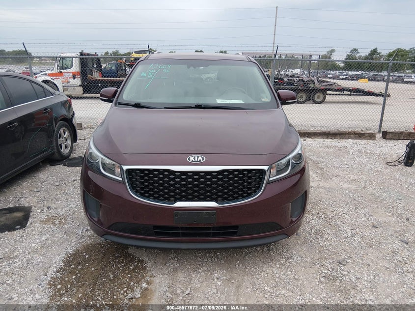 2018 Kia Sedona Lx VIN: KNDMB5C19J6379978 Lot: 45577672