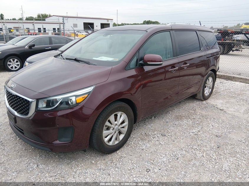 2018 KIA SEDONA VAN 3.3L V-6 DI, DOHC, VVT, 276HP