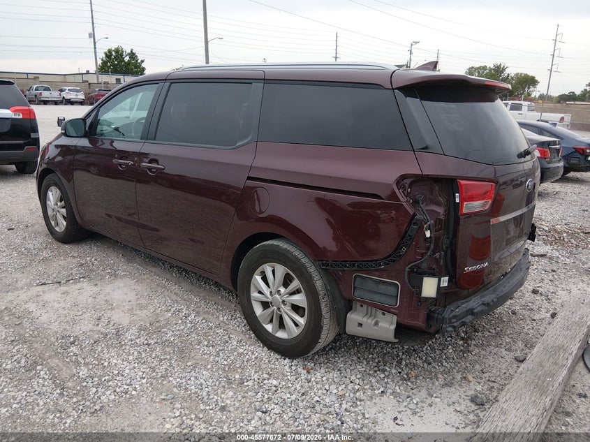 2018 KIA SEDONA auction photo 3