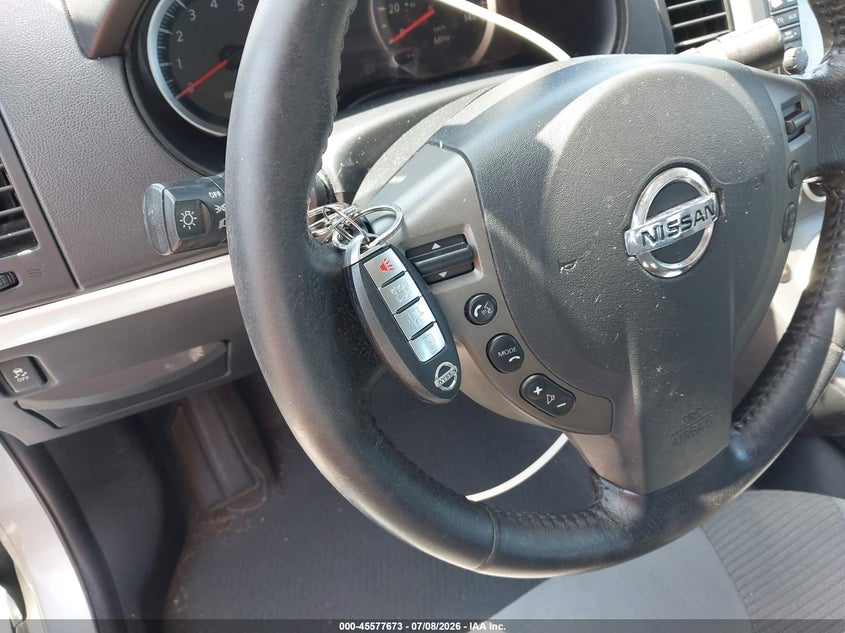 2012 NISSAN SENTRA SEDAN 2.0L I-4 DOHC, VVT, 140HP