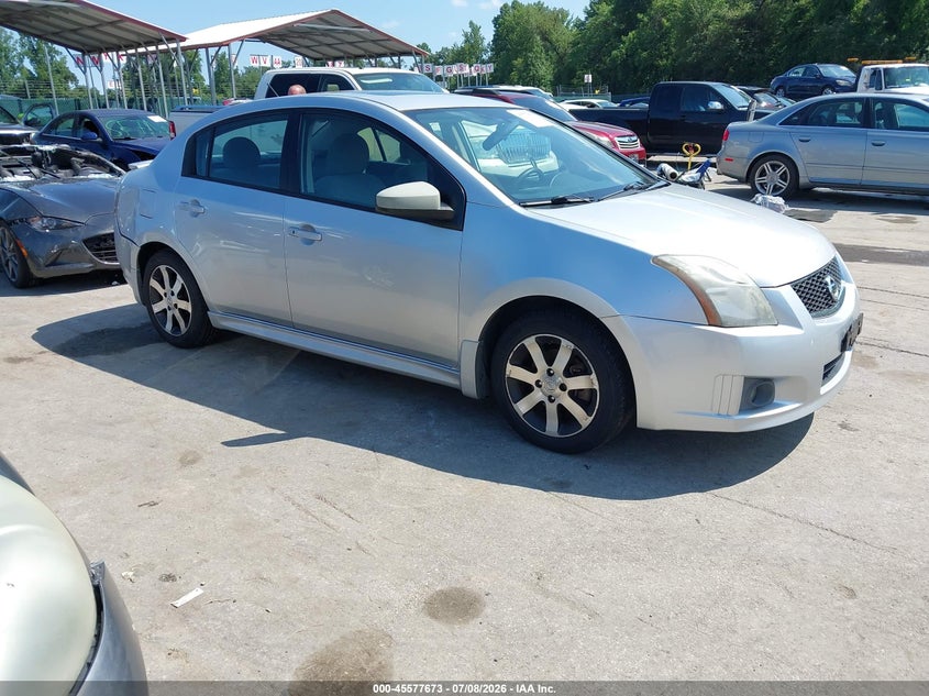 2012 NISSAN SENTRA SEDAN 2.0L I-4 DOHC, VVT, 140HP