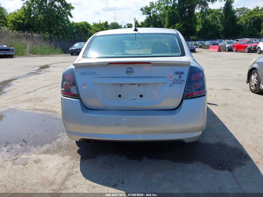 2012 NISSAN SENTRA SEDAN 2.0L I-4 DOHC, VVT, 140HP