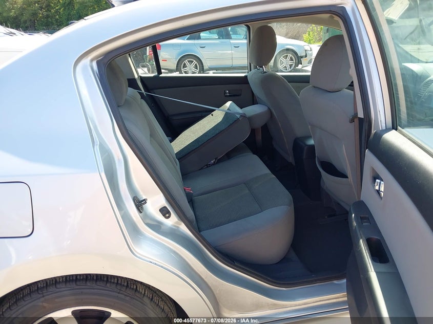 2012 NISSAN SENTRA SEDAN 2.0L I-4 DOHC, VVT, 140HP