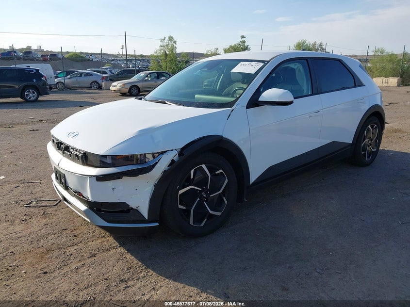 Vin: km8kndaf7pu208329, lot: 46076030, hyundai ioniq 5 sel 20232