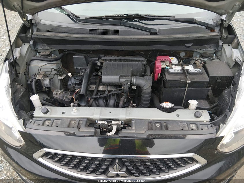 2019 Mitsubishi Mirage Es VIN: ML32A3HJ2KH015594 Lot: 45577684