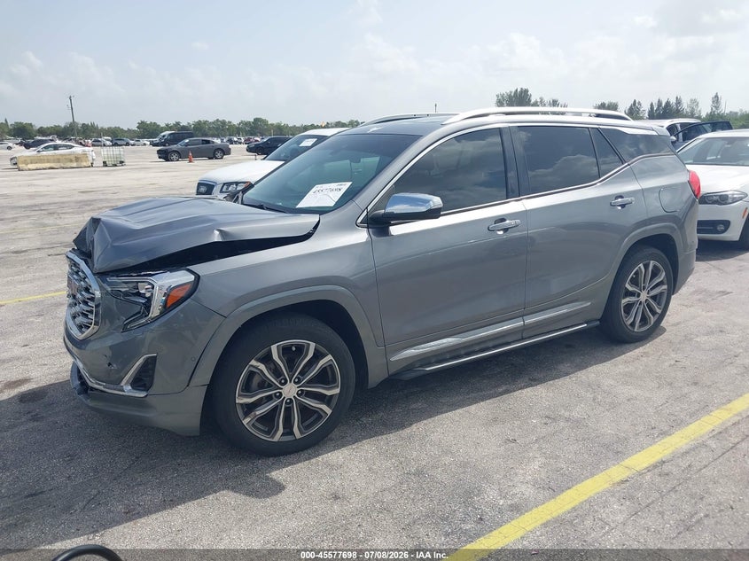 2018 GMC Terrain, Front End, IAAI, VIN 3GKALXEX5JL283370 — photo 2