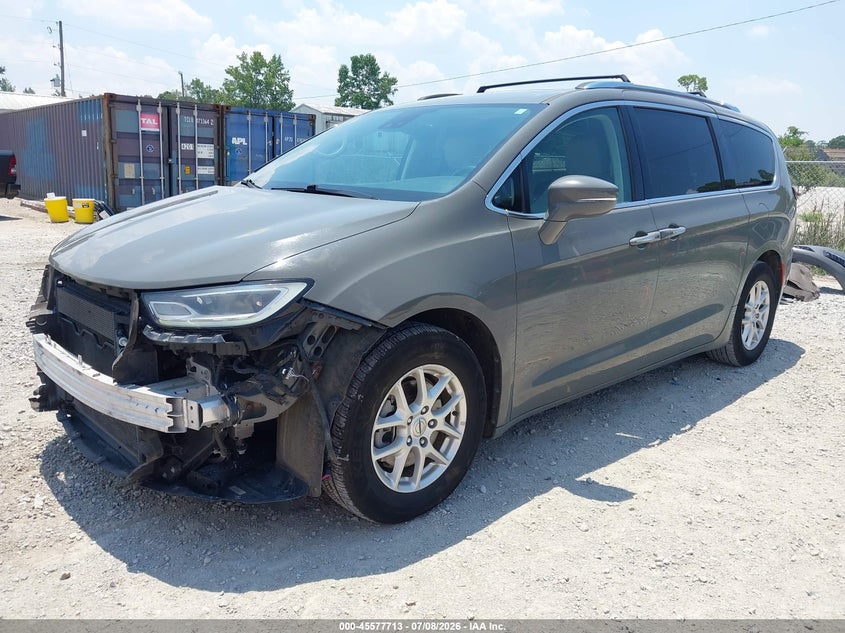 Vin: 2c4rc1bg3mr584873, lot: 46076066, chrysler pacifica touring l 20212