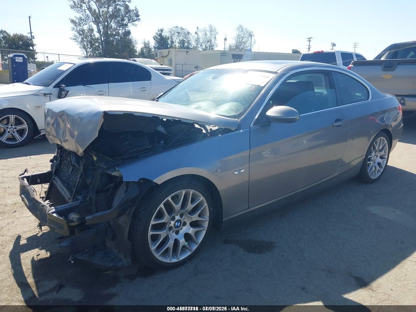 2008 BMW 3er, Front End, IAAI, VIN WBAWV13548P120165 — photo 2