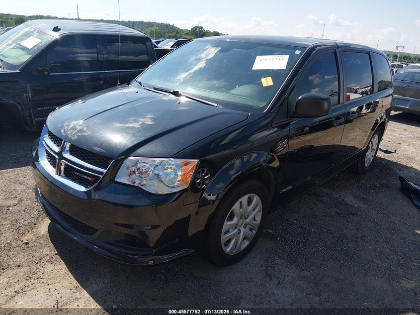 2019 Dodge Caravan, Flood, IAAI, VIN 2C4RDGBG3KR684064 — photo 2