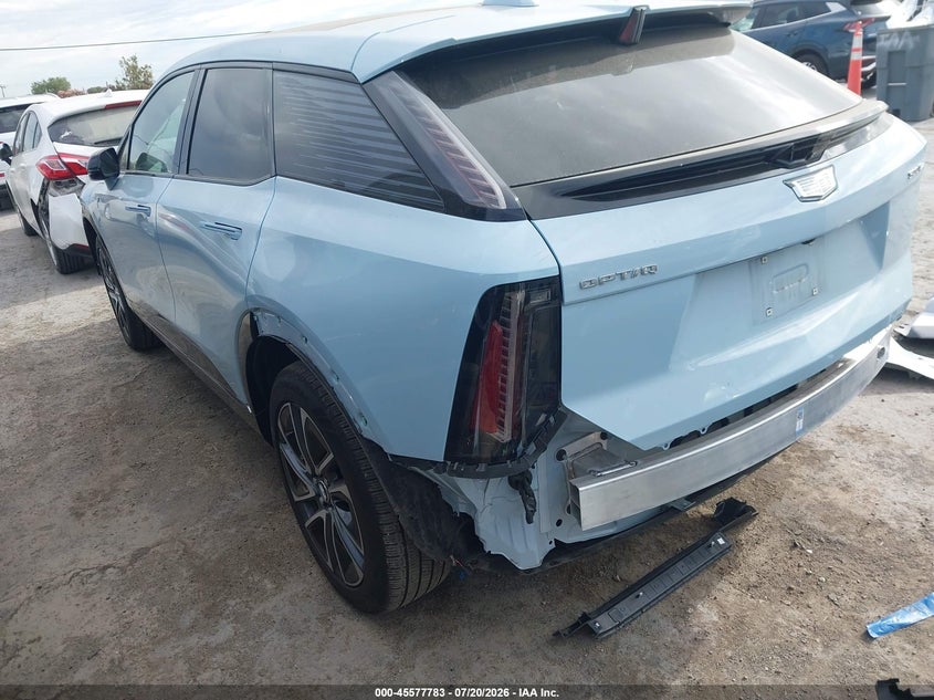 Vin: 3gyk3emr5ss164288, lot: 46076136, cadillac optiq sport 1 awd 20253
