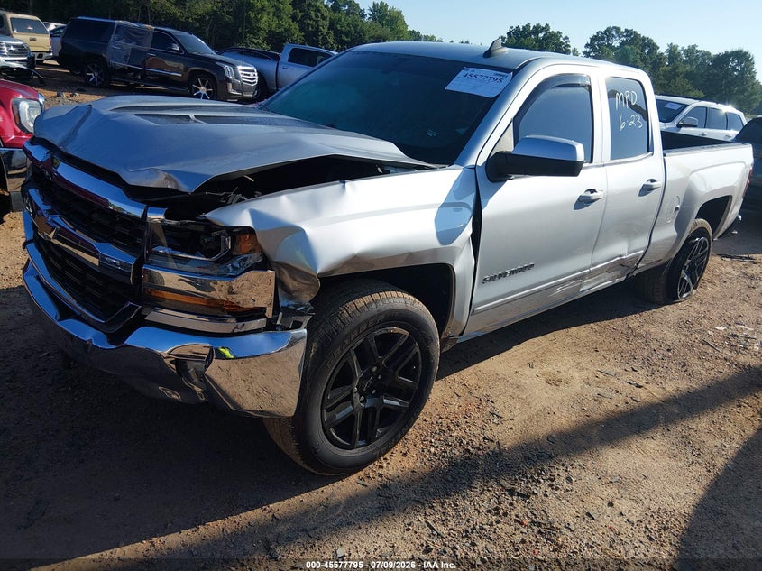 2019 Chevrolet Silverado, Удар спереди, IAAI, VIN 2GCRCPECXK1178645 — фото 2