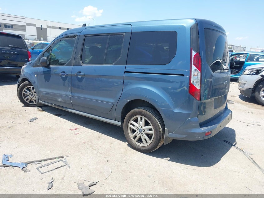 Vin: nm0ge9f23l1454607, lot: 46076155, ford transit connect xlt passenger 20203