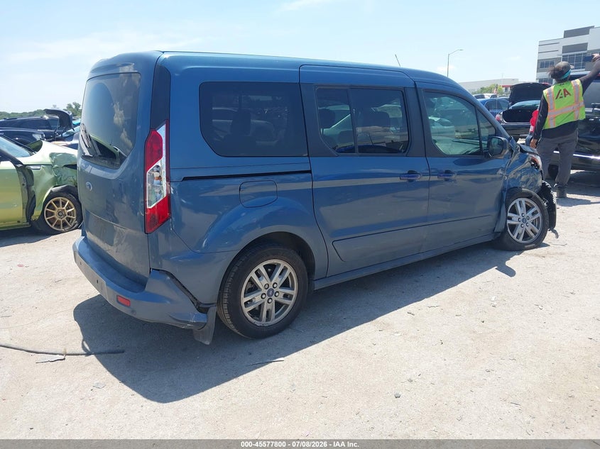 Vin: nm0ge9f23l1454607, lot: 46076155, ford transit connect xlt passenger 20204