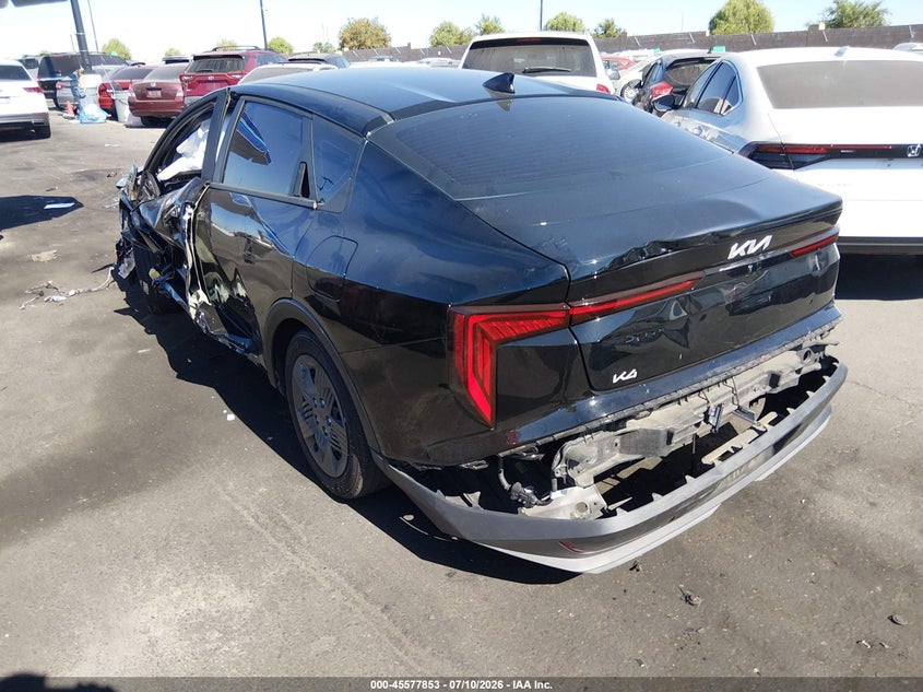 Vin: 3kpft4de9se216986, lot: 46076206, kia k4 lx 20253