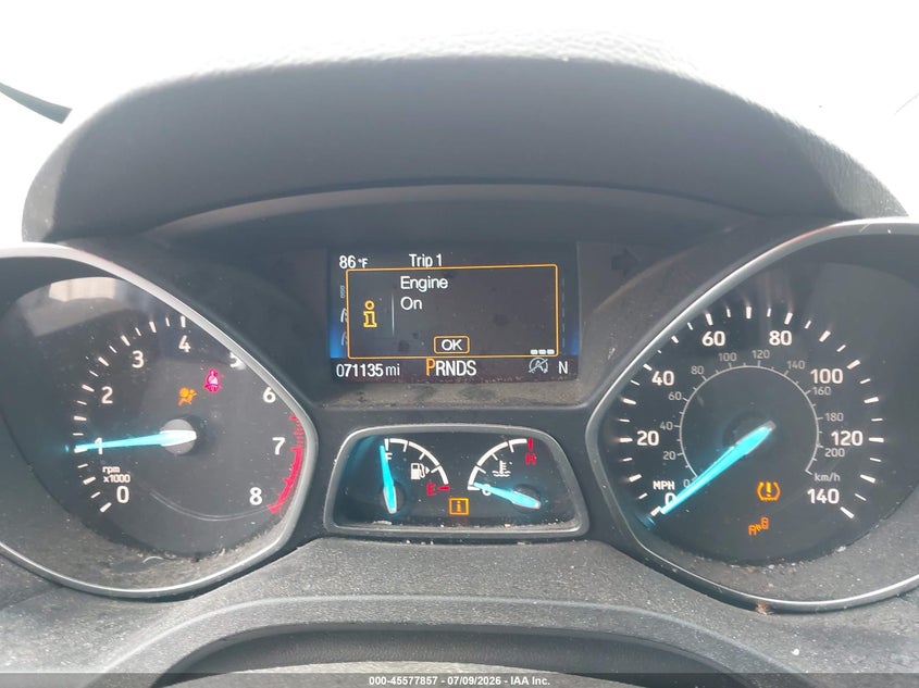 VIN 1FMCU0JD5HUE06245 2017 FORD ESCAPE TITANIUM