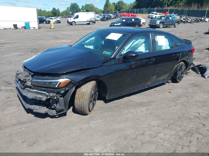 2022 HONDA CIVIC auction photo 2