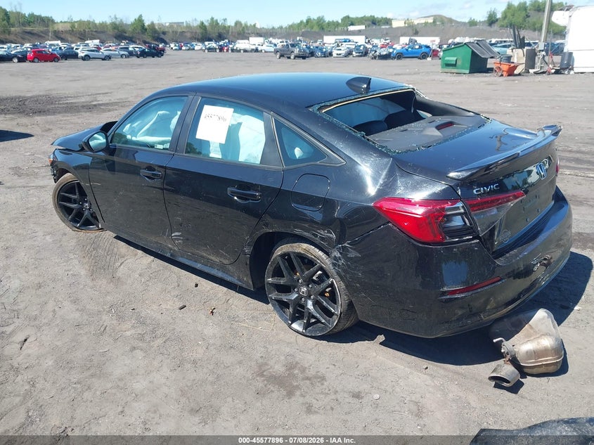 2022 HONDA CIVIC auction photo 3