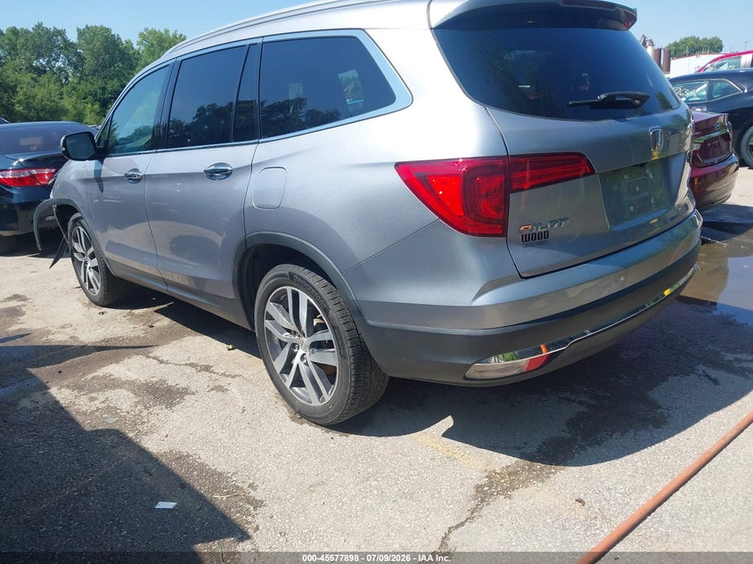 Vin: 5fnyf6h04hb049112, lot: 46076251, honda pilot elite 20173