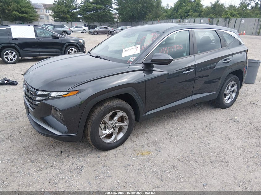 2022 Hyundai Tucson, Front End, IAAI, VIN 5NMJACAE0NH033729 — photo 2