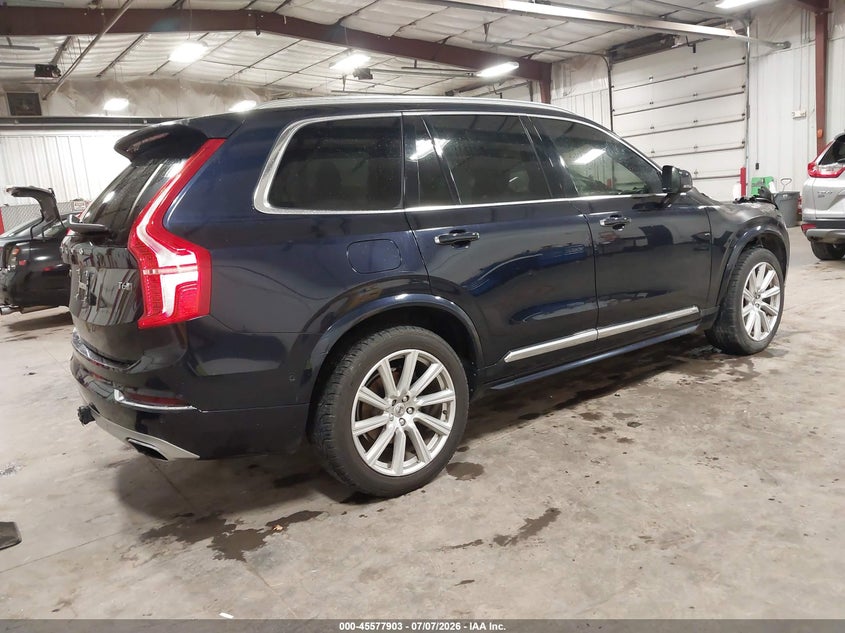 Vin: yv4a22pl3g1015569, lot: 46076256, volvo xc90 t6 inscription 20164