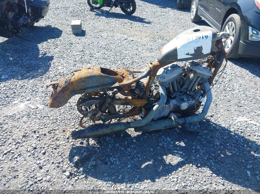 2009 HARLEY-DAVIDSON XL883 auction photo 4