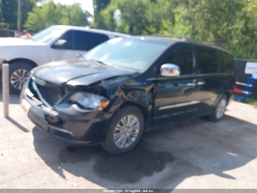 Vin: 2c4rc1cg2fr674128, lot: 46076277, chrysler town & country touring-l 20152