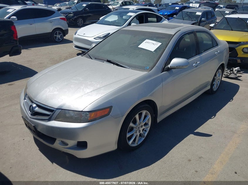 2007 Acura TSX, Неизвестно, IAAI, VIN JH4CL96837C008414 — фото 2