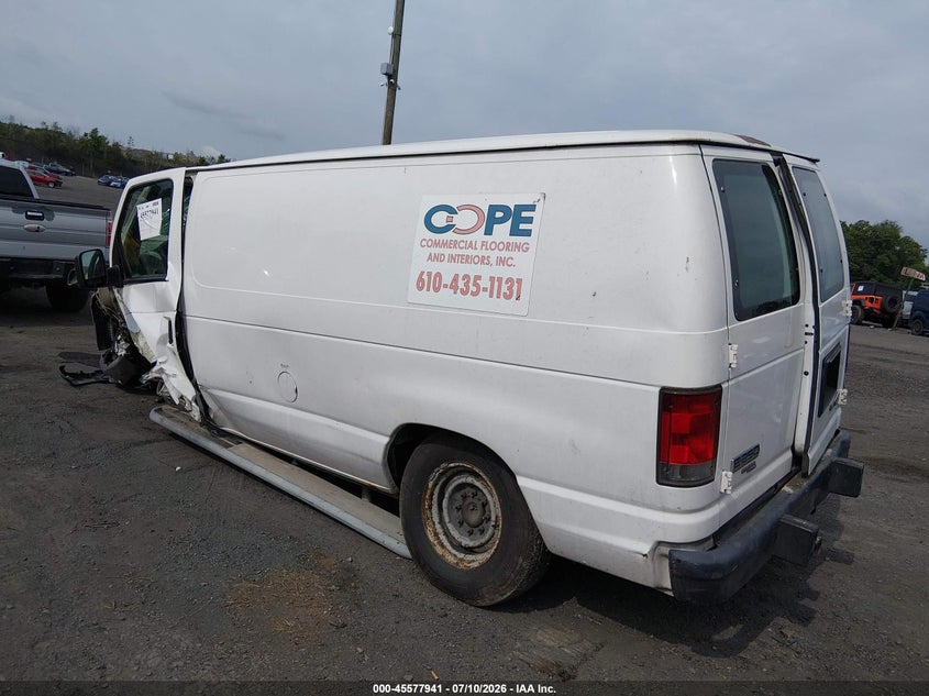 Vin: 1ftne2ew8eda55067, lot: 46076294, ford e-250 commercial 20143