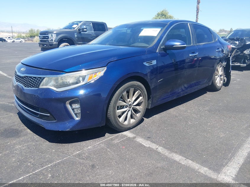 2018 Kia Optima, Rear, IAAI, VIN 5XXGT4L33JG202382 — photo 2